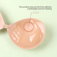 Load image into Gallery viewer, Invisible Silicone Strapless Adhesive Bra For Women Push Up Backless Breast Enhancer Sticky Nude Wedding Bikini Underwear
