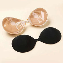 Load image into Gallery viewer, Invisible Silicone Strapless Adhesive Bra For Women Push Up Backless Breast Enhancer Sticky Nude Wedding Bikini Underwear