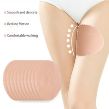 Load image into Gallery viewer, 10Pcs Anti Chafing Thigh Pads Self Adhesive Anti Friction Invisible Disposable Waterproof Breathable Stickers Heel Liners For Men Women