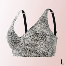 Load image into Gallery viewer, Leopard zebra Print Wireless Bra For Women Jelly Support Gathered Seamless Breathable Comfortable Invisible Daily Underwear