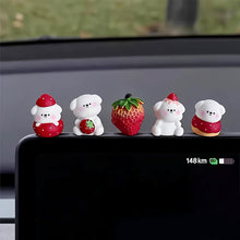 Load image into Gallery viewer, Cute Strawberry Dog Cartoon Anime Figure Toys Car Interior Ornament Gift Center Console Decoration Car Accessories