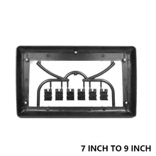 Load image into Gallery viewer, 2 Din 7 Inch 9 Inch to 10Inch Car Center Console Radio Frame Suitable for All Car Models DVD Radio Facia Dashboard Android System