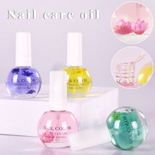Load image into Gallery viewer, 8 Flowers Nail Nutrition Oil Moisturizing Dried Nutrient Nail Cuticle Oil Nails Care Repair Damaged Liquid Nail Art Design Tool