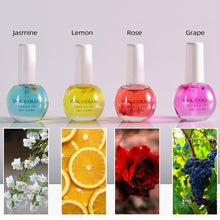 Load image into Gallery viewer, 8 Flowers Nail Nutrition Oil Moisturizing Dried Nutrient Nail Cuticle Oil Nails Care Repair Damaged Liquid Nail Art Design Tool