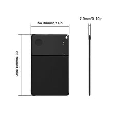 Load image into Gallery viewer, Ultra-Thin Card Tracker Global GPS Locator for Android Works with Google Find Hub Anti-Lost Finder for ID Wallet Keys Luggage -S22