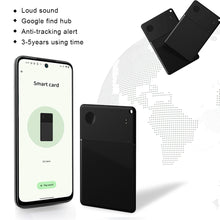 Load image into Gallery viewer, Ultra-Thin Card Tracker Global GPS Locator for Android Works with Google Find Hub Anti-Lost Finder for ID Wallet Keys Luggage -S22