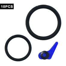 Load image into Gallery viewer, 10PCS Hook Keeper for Fishing Rod with Silicone Ring Plastic Lure Hook Fixer Portable Fishing Accessory