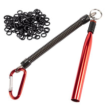 Load image into Gallery viewer, Aluminum Alloy Bait Binding Stick Wacky Rig Soft Bait Holder Fishing Tackle Accessory