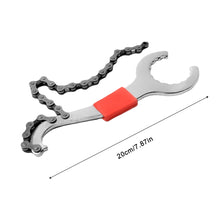 Load image into Gallery viewer, 3-in-1 Bicycle Integrated Bottom Bracket Wrench Cassette Lockring Fixing Wrench Derailleur Hanger Alignment Wrench Bicycle Repair Tools
