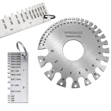Load image into Gallery viewer, Weld Inspection Gauge High Precision Thickness Gauge Stainless Steel Welding Gauge Factory and Industrial Inspection Tool