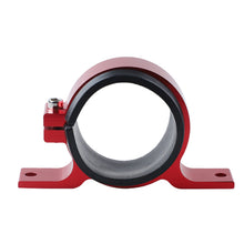 Load image into Gallery viewer, Aluminum Universal Car Fuel Filter Mounting Bracket Oil Gas Fuel Pump Clamp Holder Universal Single Filter Clamp Cradle 60mm