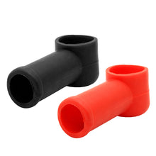 Load image into Gallery viewer, Universal Rubber Car Battery Positive Negative Positive Negative Terminal Covers Top Post Cap Protection Insulate Case Battery Wire Connectors Caps