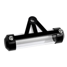 Load image into Gallery viewer, Universal Waterproof Alloy Motorcycle Scooter Tube Tax Disc Cylindrical Holder Frame General Motorbike Label Tax Single Pipe 115mm