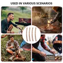 Load image into Gallery viewer, 4/10pcs Outdoor Camping Survival Fire Starter Wick Hemp Cord Camping Lighter Hemp Fire Starters Outdoor Wick Ropes Survival Tools