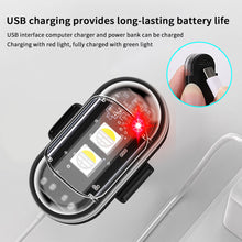 Load image into Gallery viewer, Wireless Remote Control Motorcycle LED Strobe Light Flash Anti-collision Warning Lamp Waterproof For Car Electric Vehicle Bicycle