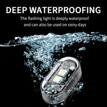 Load image into Gallery viewer, Wireless Remote Control Motorcycle LED Strobe Light Flash Anti-collision Warning Lamp Waterproof For Car Electric Vehicle Bicycle