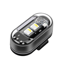 Load image into Gallery viewer, Wireless Remote Control Motorcycle LED Strobe Light Flash Anti-collision Warning Lamp Waterproof For Car Electric Vehicle Bicycle
