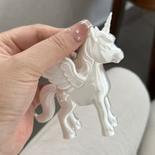 Load image into Gallery viewer, Cute 3D Printed Unicorn Keychain Bag Charm Lightweight Pendant for Purse Backpack Decoration Key Ring Accessory