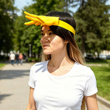 Load image into Gallery viewer, 3D Printed Funny Palm Sized Sun Hat Hands Free Adjustable Summer Novelty Cap Creative Gag Gift for Beach Party & Outdoor Travel