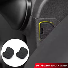Load image into Gallery viewer, 2Pcs Car Steering Wheel Screw Cover Hide Screw Hole Dust Cap Snap-on For Toyota Sienna Highlander Crown Camry Avalon Corolla RAV4