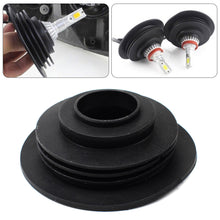 Load image into Gallery viewer, Universal Car Headlight Dust Cover Waterproof Soft Rubber LED Light Seal Cap for Headlight Bulb Protection Rear Assemble