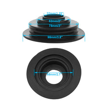 Load image into Gallery viewer, Universal Car Headlight Dust Cover Waterproof Soft Rubber LED Light Seal Cap for Headlight Bulb Protection Rear Assemble