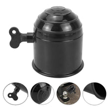 Load image into Gallery viewer, 50mm Car Trailer Tow Bar Ball Cover Cap Lockable Key Towing Hitch Trailer Protector Cap Plastic Truck Car Prevent Loose Fall