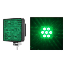 Load image into Gallery viewer, 7LED Work Light 12V-80V Strobe Warning Lamp with Flood Beam Waterproof Reverse Backup Tail Light for Truck Off-Road Excavator Tractor