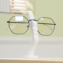 Load image into Gallery viewer, 3D Printed Minimalist Human Profile Eyeglass Holder Creative Side Face Glasses Stand Line Art Desktop Decor Ornament