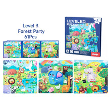 Load image into Gallery viewer, Portable Magnetic Puzzle Book Vehicle Ocean Dinosaur Jigsaw Montessori Early Education Travel Toy for Kids Age 3 4 5 6 7