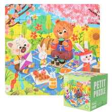 Load image into Gallery viewer, 36 Pieces Kids Mini Paper Cartoon Puzzle Early Learning Educational Toy Kindergarten Prize Birthday Gift for Children Age 3+