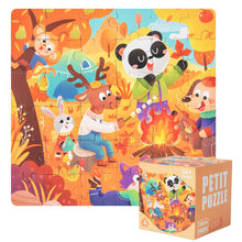 Load image into Gallery viewer, 36 Pieces Kids Mini Paper Cartoon Puzzle Early Learning Educational Toy Kindergarten Prize Birthday Gift for Children Age 3+