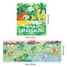 Load image into Gallery viewer, Kids Interactive Busy Book Animal Vehicle Sticker Matching Number Cognitive Early Education Activity Book