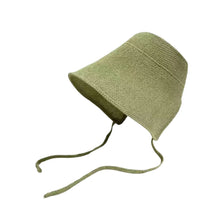 Load image into Gallery viewer, Women Linen Straw Regency Bonnet Hat Geometric Pattern Big Wide Brim Sun Hat Adjustable Lace Up Bow Beach Summer Outdoor Cap