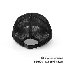 Load image into Gallery viewer, Solar Powered Baseball Cap with Fan USB Rechargeable Breathable Mesh Adjustable Sun Protection Cooling Hat Summer Outdoor Headwear