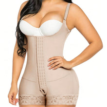 Load image into Gallery viewer, Fajas Colombianas Women High Compression Shapewear Tummy Control Postpartum Slimming Open Crotch Bodysuit Shaper Shorts