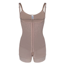 Load image into Gallery viewer, Fajas Colombianas Women High Compression Shapewear Tummy Control Postpartum Slimming Open Crotch Bodysuit Shaper Shorts
