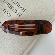 Load image into Gallery viewer, Korean Acetic Acid Leopard Long Hair Clip Spoon Spring Duckbill Clip Women Fashion Hair Accessories Headwear