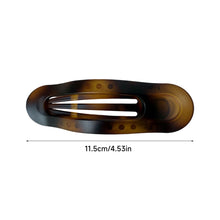 Load image into Gallery viewer, Korean Acetic Acid Leopard Long Hair Clip Spoon Spring Duckbill Clip Women Fashion Hair Accessories Headwear