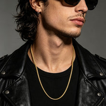 Load image into Gallery viewer, Titanium Steel Snake Chain Necklace Gold Silver Color Punk Hip Hop Long Neck Chain Fashion Jewelry Gift For Men Women