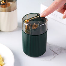 Load image into Gallery viewer, One-Touch Pop-Up Toothpick Holder Toothpick Dispenser for Kitchen Restaurant Home Table Office Desk Dustproof Plastic Toothpick Container
