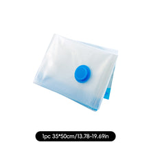 Load image into Gallery viewer, Heavy Duty Vacuum Storage Bags Hand Pump Large Transparent Clothes Quilt Compression Bags for Home Travel Space Saver Organizer