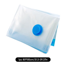 Load image into Gallery viewer, Heavy Duty Vacuum Storage Bags Hand Pump Large Transparent Clothes Quilt Compression Bags for Home Travel Space Saver Organizer