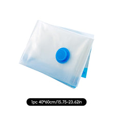 Load image into Gallery viewer, Heavy Duty Vacuum Storage Bags Hand Pump Large Transparent Clothes Quilt Compression Bags for Home Travel Space Saver Organizer