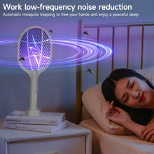 Load image into Gallery viewer, 2-in-1 Electric Mosquito Swatter & Mosquito Killer Lamp Household UV Mosquito Repellent and Insect Killer