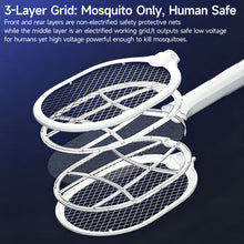 Load image into Gallery viewer, 2-in-1 Electric Mosquito Swatter & Mosquito Killer Lamp Household UV Mosquito Repellent and Insect Killer