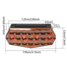 Load image into Gallery viewer, Solar Truck Right Angle Warning Light Smart Light & Vibration Sensor Side Marker for Semi-Trailer Waterproof No Wiring Needed