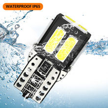 Load image into Gallery viewer, T10 Car Motorcycle Light LED Bulb Canbus Error Free 7SMD 5730 White Light Day Driving Reading Light Dome Map Door Light DC12V 360° Beam