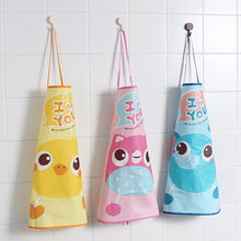 Load image into Gallery viewer, Kids Apron Toddler Painting Smock Waterproof Cartoon Print Art Craft Apron with Sleeves Set Easy Clean Oil-Proof for Boys Girls