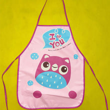 Load image into Gallery viewer, Kids Apron Toddler Painting Smock Waterproof Cartoon Print Art Craft Apron with Sleeves Set Easy Clean Oil-Proof for Boys Girls